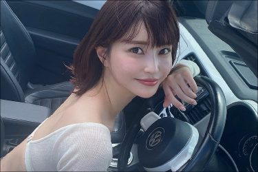 岸明日香の“美エロ”なドライブショットに歓喜の声