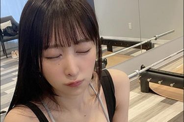 真島なおみ、トレーニング後の恍惚ショットに「限界突破して女神化」