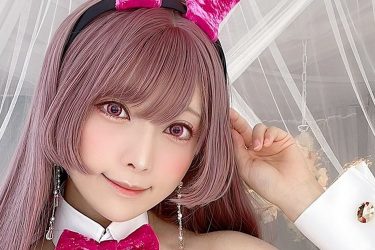 宮本彩希、美白ボディ映えるハイクオリティ桃色バニー