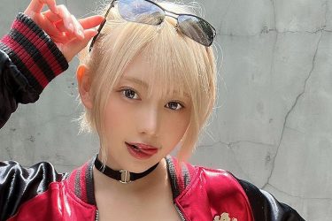 篠崎こころ、クローズ×WORSTコラボのヤンキーグラビア3連発