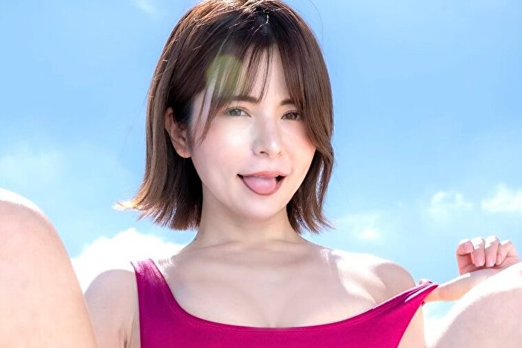 紅羽祐美、M字のお姉さん爆誕! I字水着で大胆開脚の爆裂デンジャラスカットの画像1