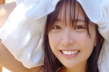 天羽希純、時間を忘れる砂時計ボディ…完璧フォルムにファン歓喜