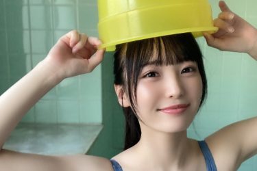 「いっぱいゆらふぇちがつまってる」由良ゆら、お風呂場水着ショットが大反響