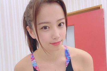 乙陽葵、乙パイが4つパイに…競泳水着から美胸あふれる眼福ショット