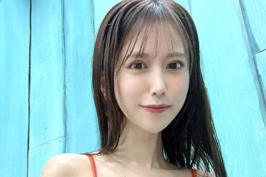 名取くるみ、濡れて輝くハミパイ