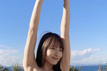 夏来唯、青空の下の健康的ビキニ美女