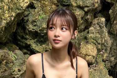 まるぴ、マイナスイオン浴びる癒しの美ボディ