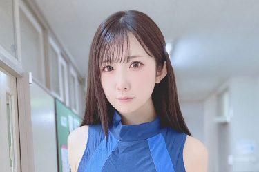 大河もも、キワドすぎる変形ハイレグ