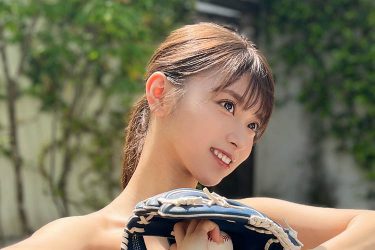 まるぴ、スポーティビキニで野球部マネージャー⁈ 入部希望者続出