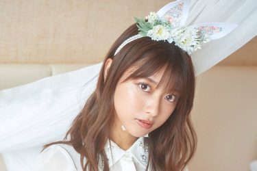 まるぴ、キュートに透けランジェリー