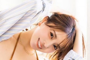 森咲智美、爽やかに美谷間魅せつけ…スレッズ初投稿