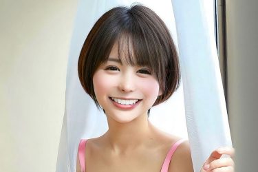 パピコ、笑顔輝くピンクランジェリ―