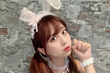 竹内星菜のバニー、キュンとする美谷間