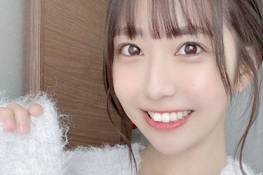 天羽希純、大胆不敵なショールの着方