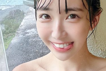 天羽希純、イタズラな濡れデカパイ