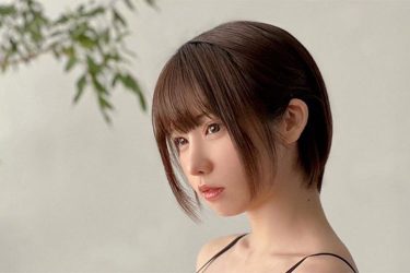 えなこ、うなじほくろで大人の色香