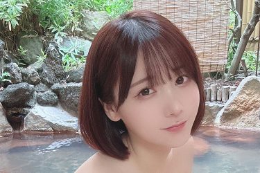 けんけん、温泉での四つん這い