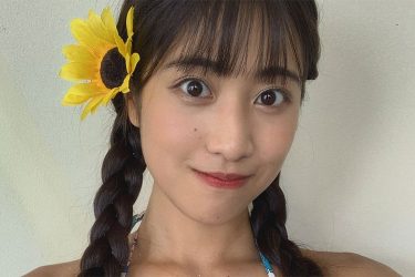 岡本杷奈、寒さぶっ飛ぶホットビキニ