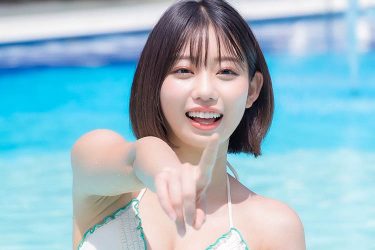 凛咲子、爽やかな笑顔と絶品ボディ