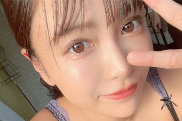 鈴木聖、ピースでボリューミーな谷間