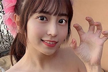 竹内星菜、ガオっと可愛すぎるオフショ