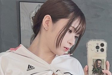 紅羽りお、朝活中の手ぶら