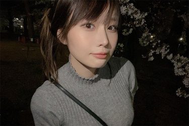 白川のぞみ、春の夜散歩ガール