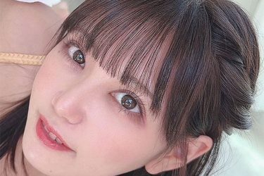 篠原冴美、麗しき美谷間でおはポス