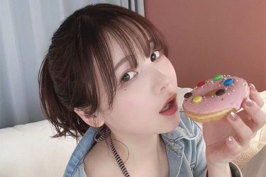 けんけん、甘々「あーん」ドーナツ