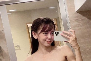 絃花みき、驚愕の「はみ出しバスト」