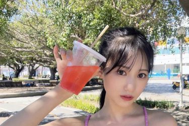 横野すみれ、超立体バストと美貌