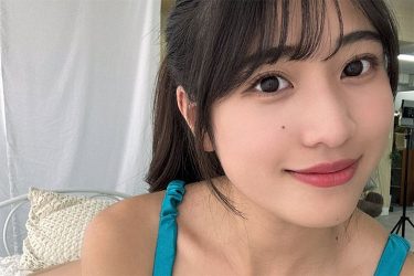岡本杷奈、キュートに圧巻美谷間