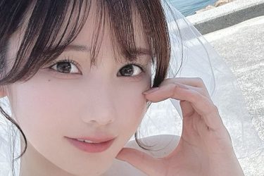 けんけん、純白の花嫁ビキニ