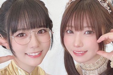 東雲うみ&えなこ、まさにゴールデンコンビ