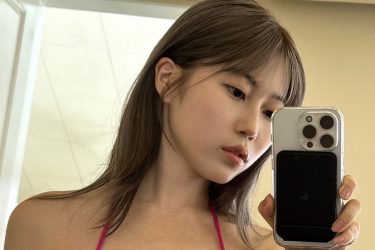 伊織いお、身体チェック中…