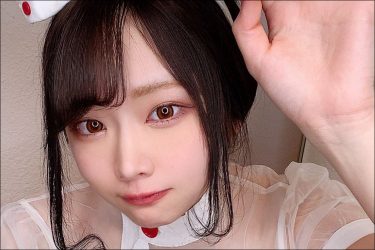 白川のぞみ、深くて長い谷間丸見えの透け透けナース姿にドッキドキ