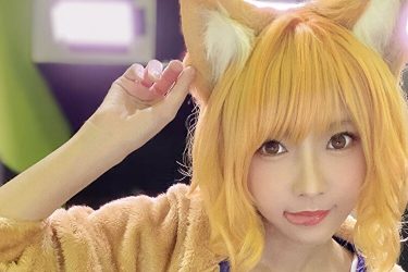 火将ロシエル、萌え度MAXの美ボディ狐コス