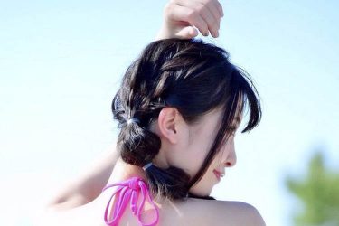 瀬戸ローズ、美ヒップ映えまくりバックショット