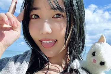 天羽希純、舌ペロボリューミー