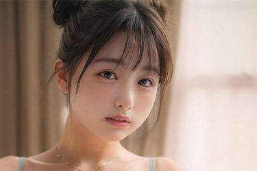 くりえみ、圧巻まんまるの色香